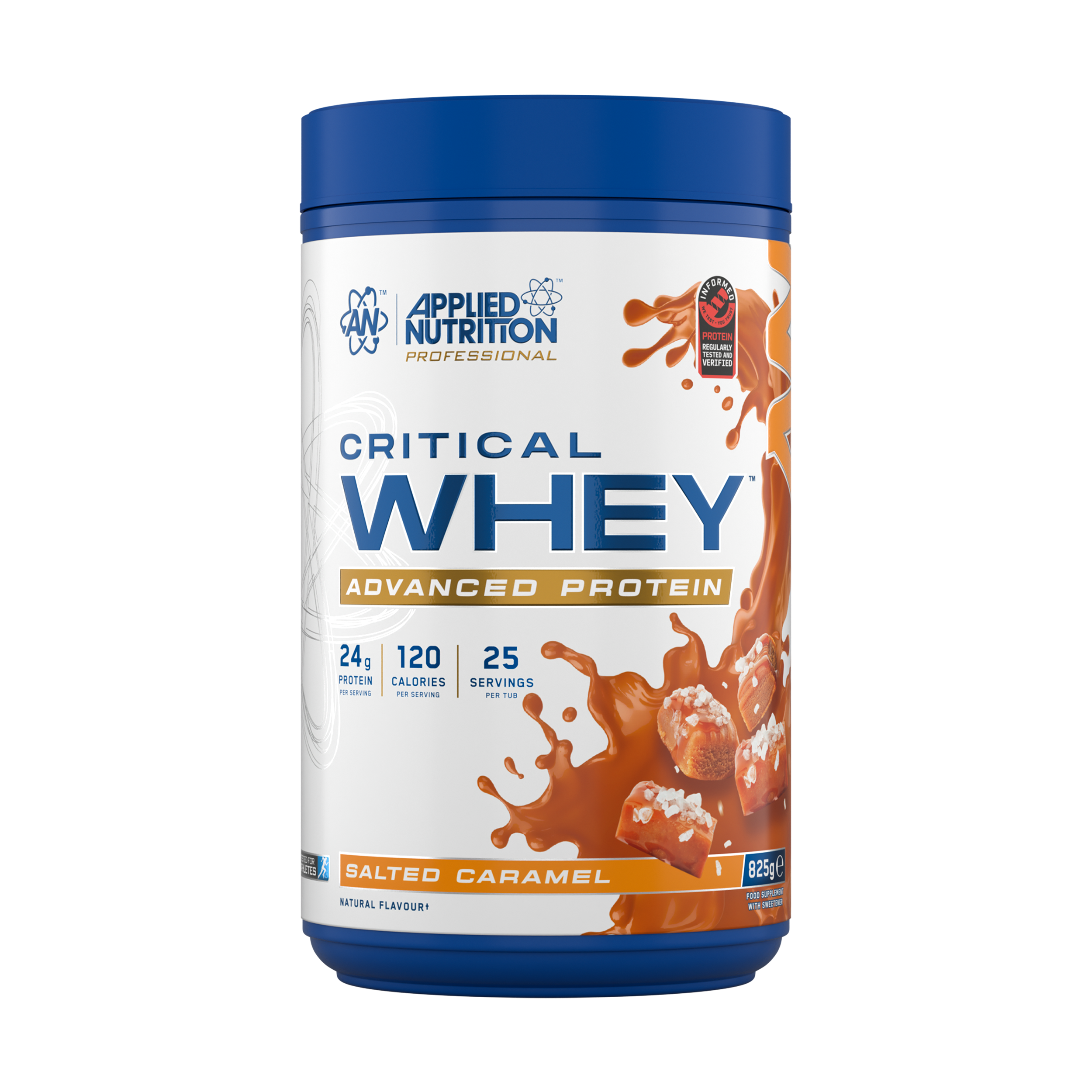 Applied Nutrition Critical Whey Protein Powder 825g Salted Caramel