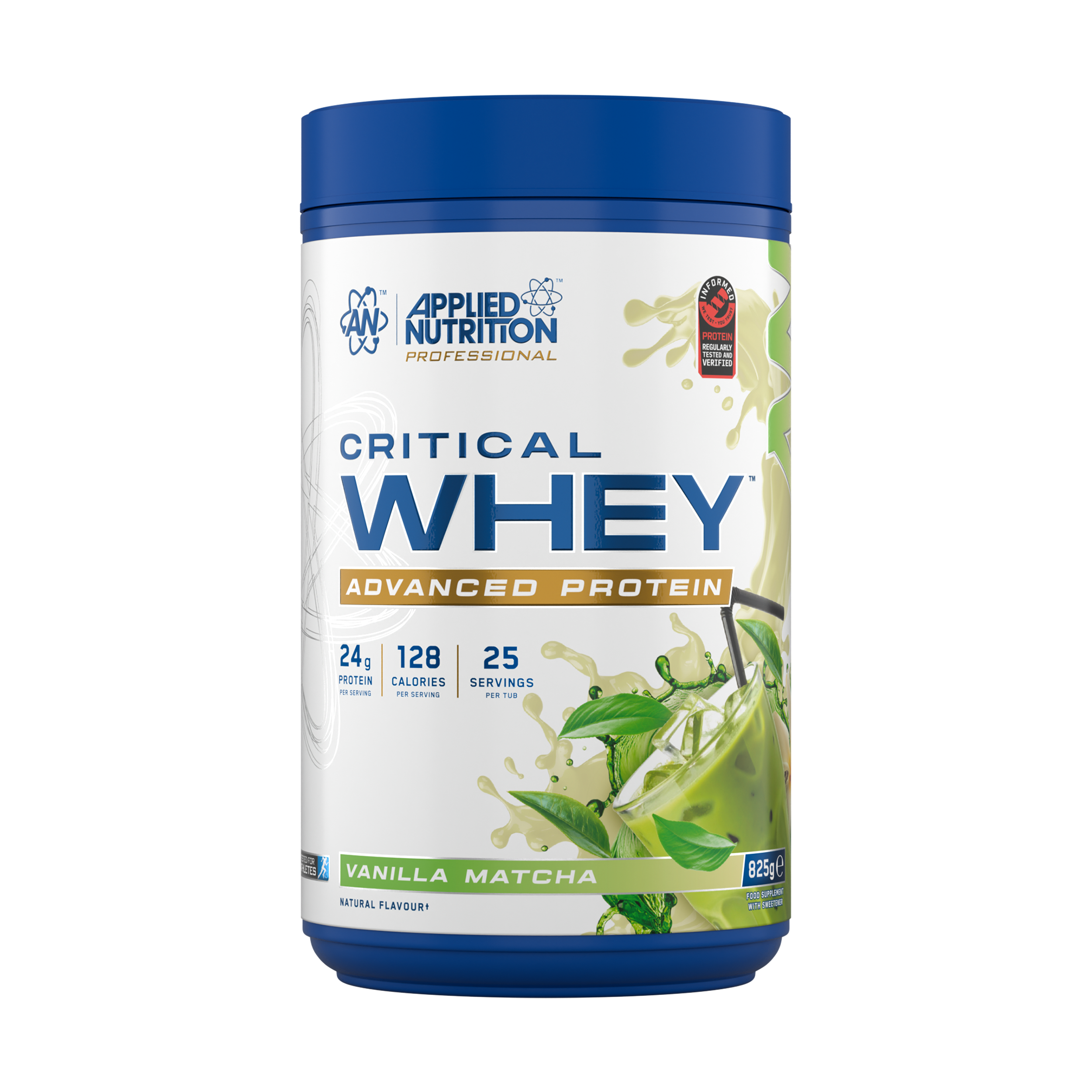 Applied Nutrition Critical Whey Protein Powder 825g Vanilla Matcha
