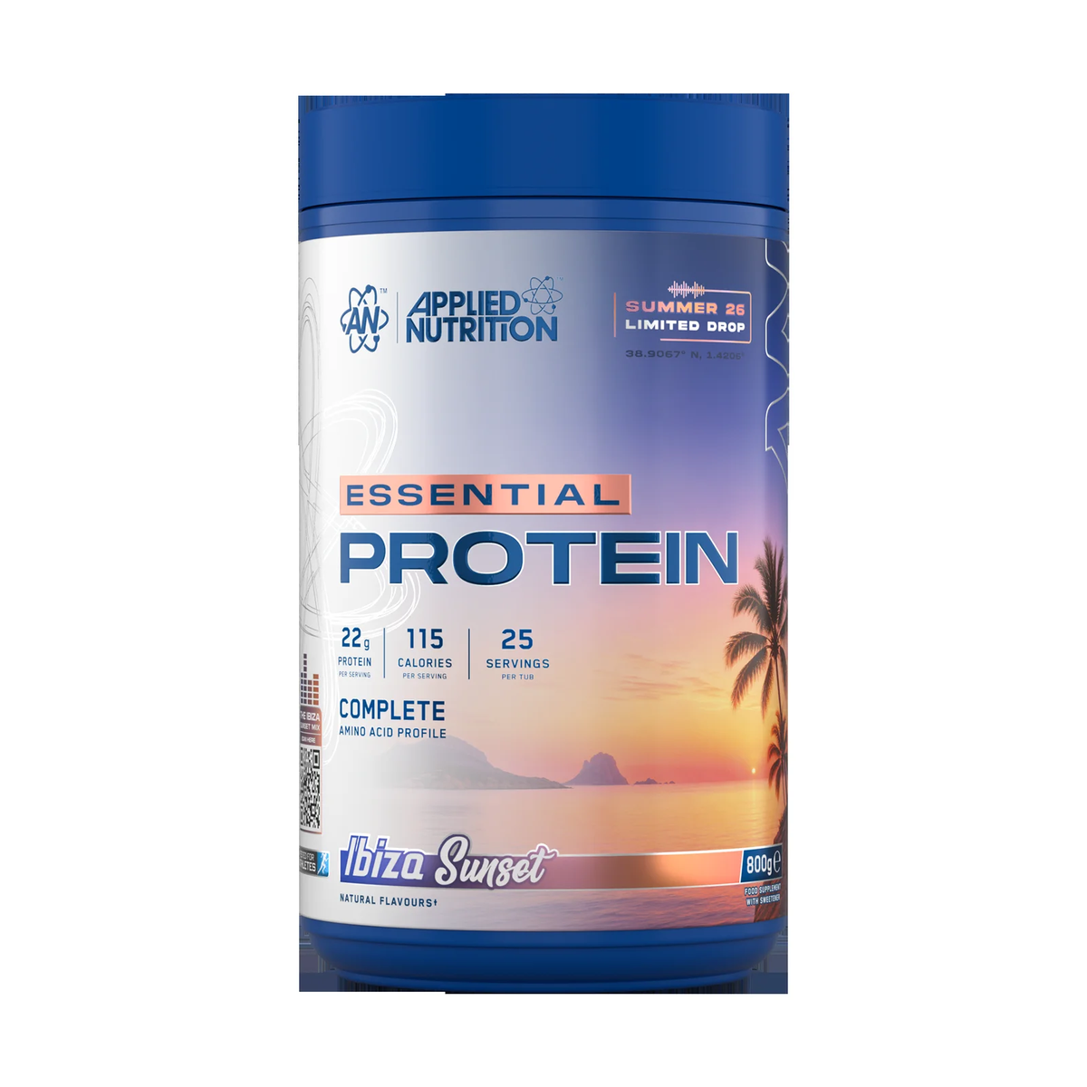 Applied Nutrition Essential Protein Ibiza Sunset 800g