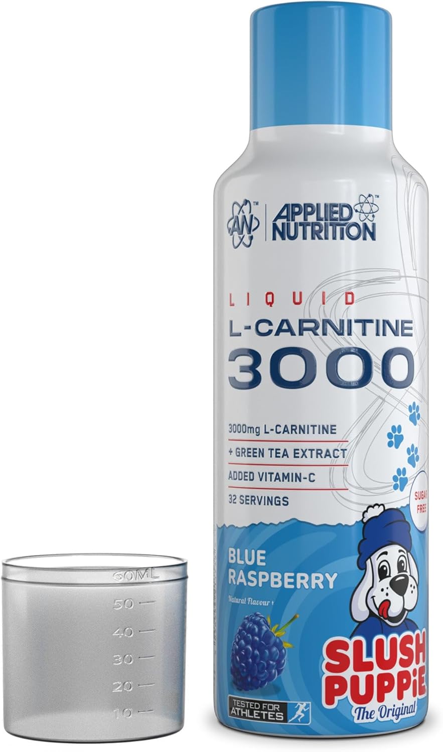 Applied Nutrition L-Carnitine Liquid 3000 Slush Puppie Blue Raspberry