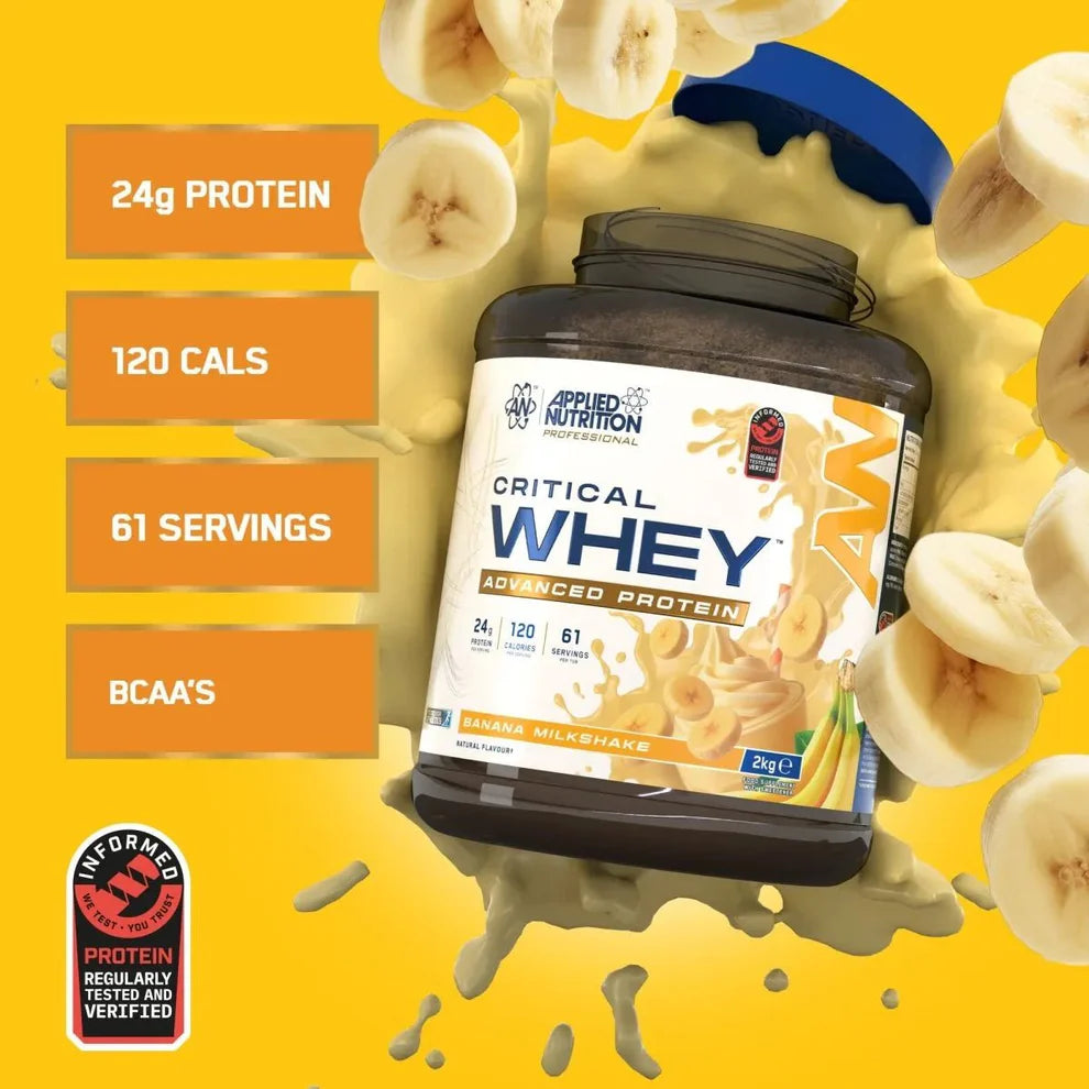 Applied Nutrition NEW Critical Whey Protein Powder