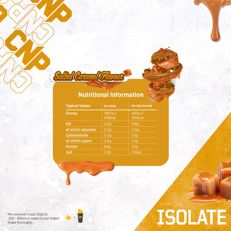 CNP Isolate - 100% Whey Protein Isolate Powder