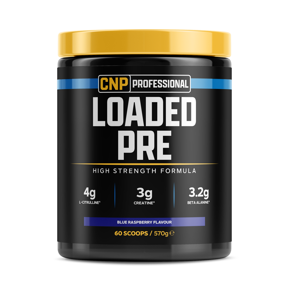 CNP Loaded Pre 570g Blue Raspberry