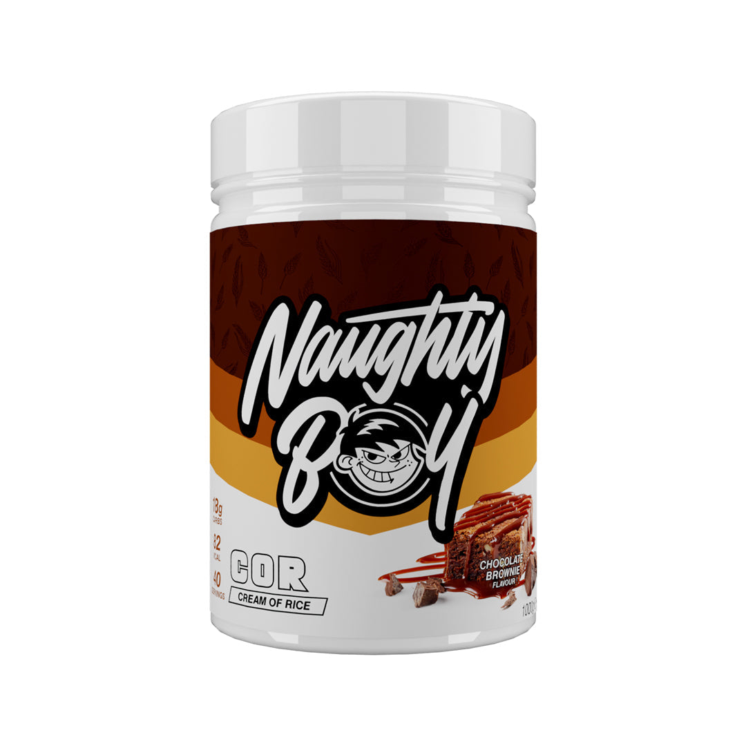 Naughty Boy Cream of Rice 1kg Chocolate Brownie Alt