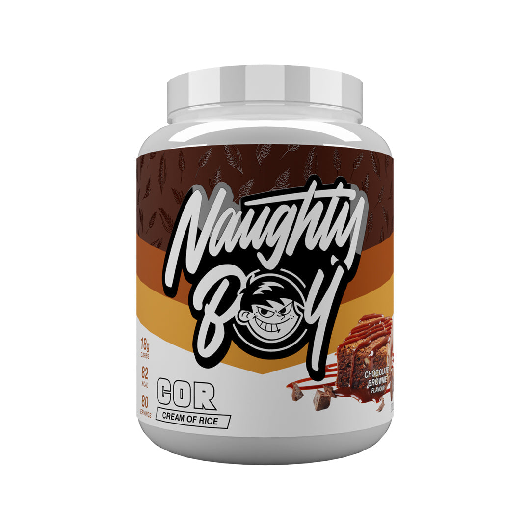 Naughty Boy Cream of Rice 2kg Chocolate Brownie Alt