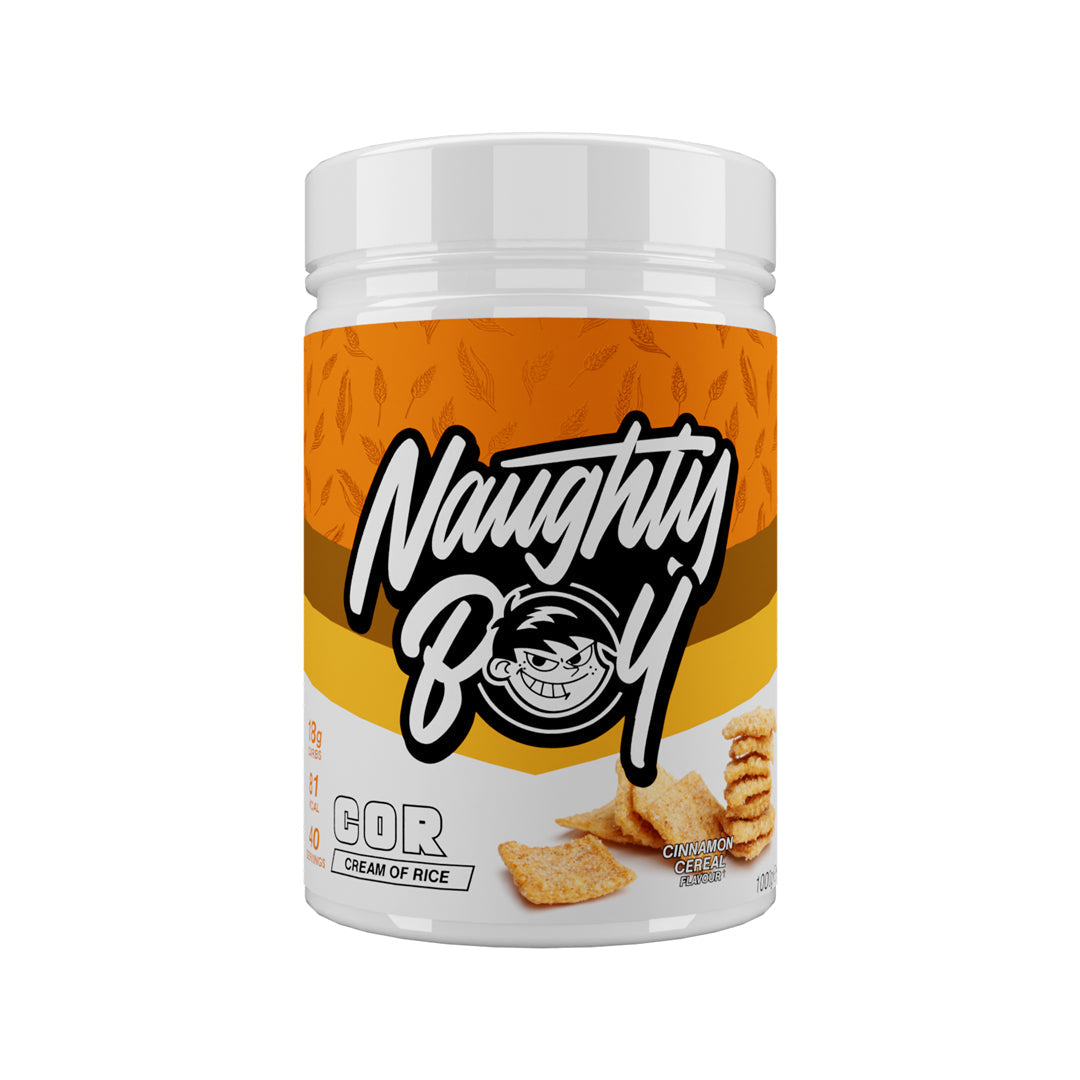 Naughty Boy Cream of Rice 1kg Cookies and Cream