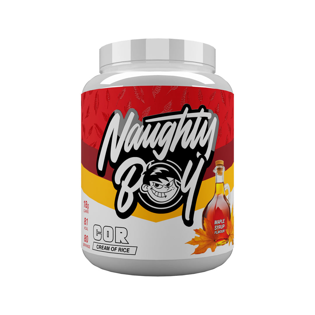Naughty Boy Cream of Rice 2kg Maple Syrup