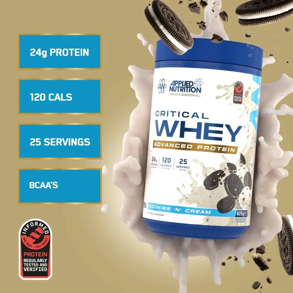 Applied Nutrition NEW Critical Whey Protein Powder