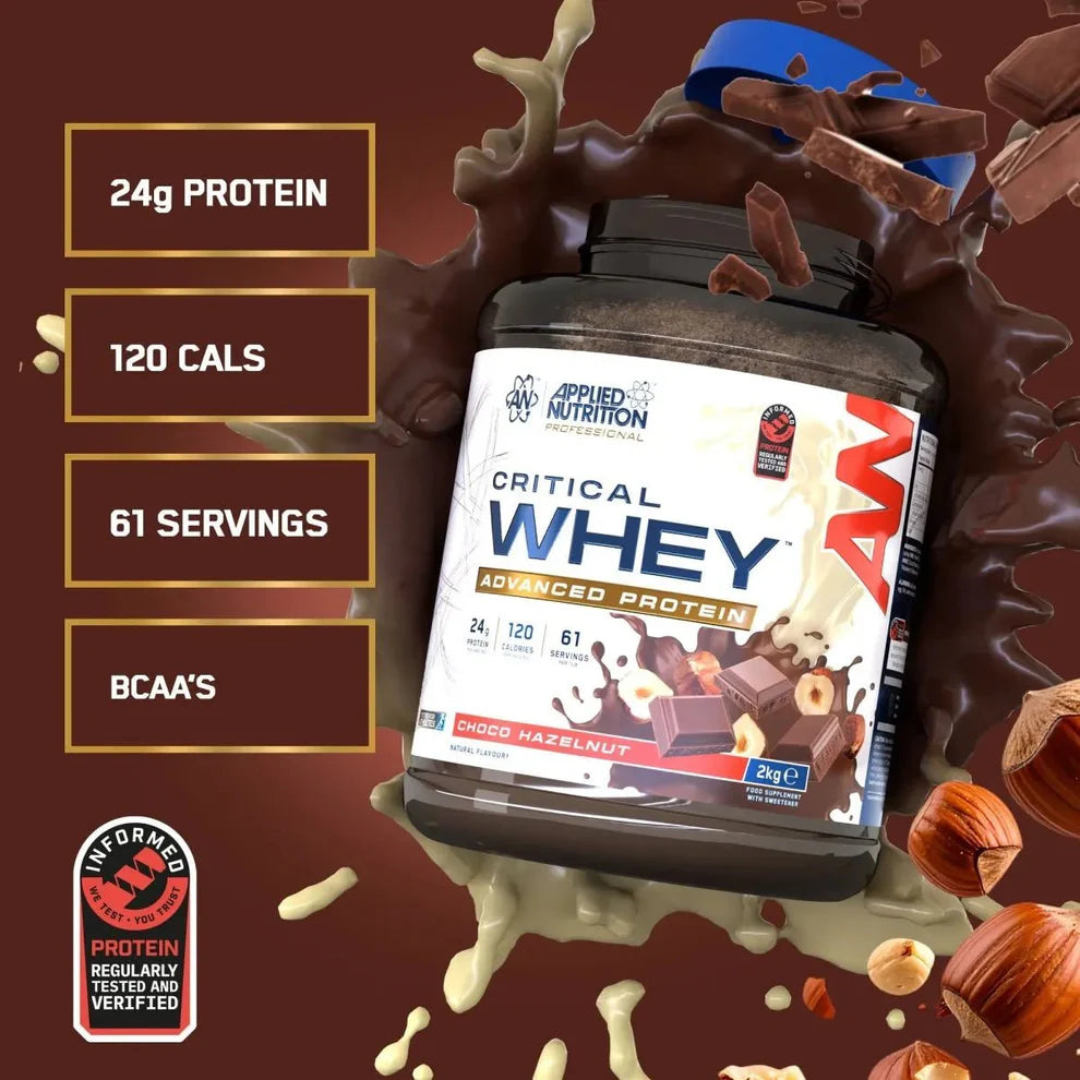 Applied Nutrition NEW Critical Whey Protein Powder