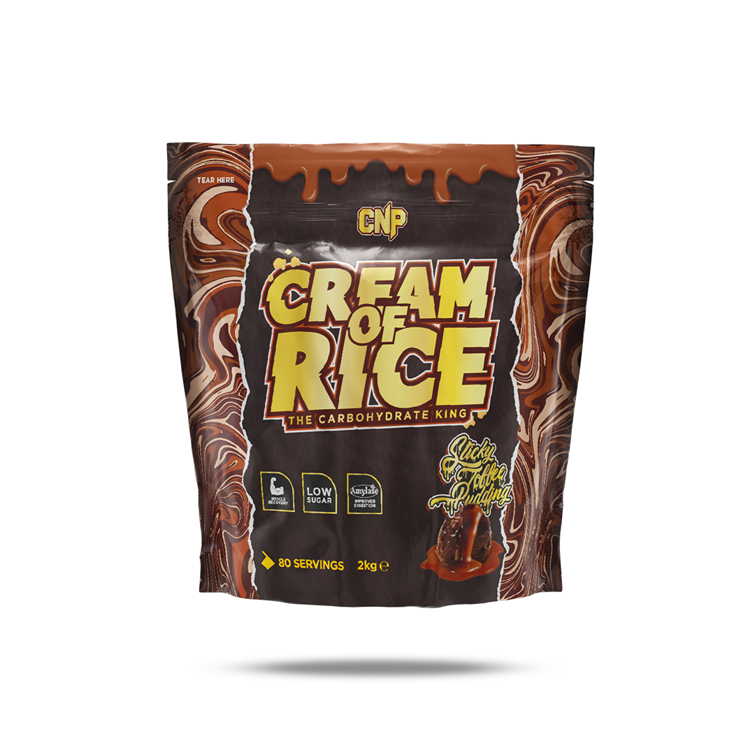 CNP Cream of Rice 2kg - Sticky Toffee