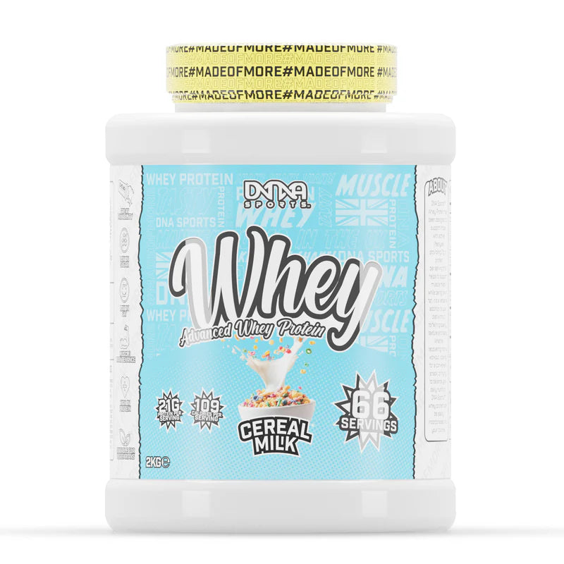 DNA Sports Advanced Whey Protein Powder 2kg