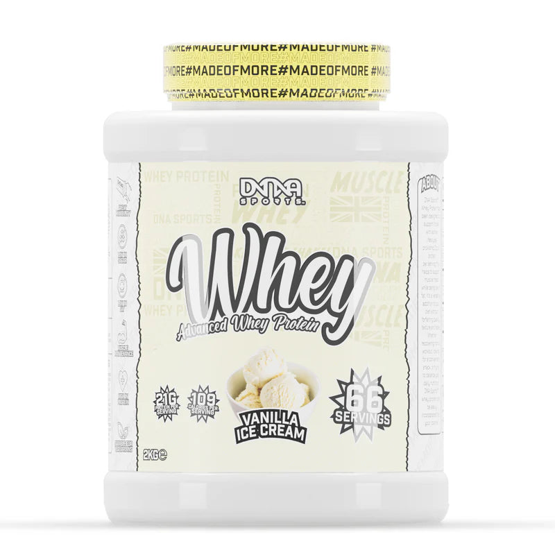 DNA Sports Advanced Whey Protein Powder 2kg