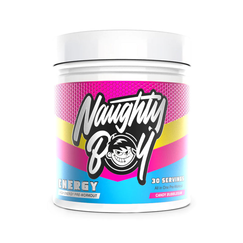 Naughty Boy Energy Pre Workout (30 Servings) with FREE SHAKER