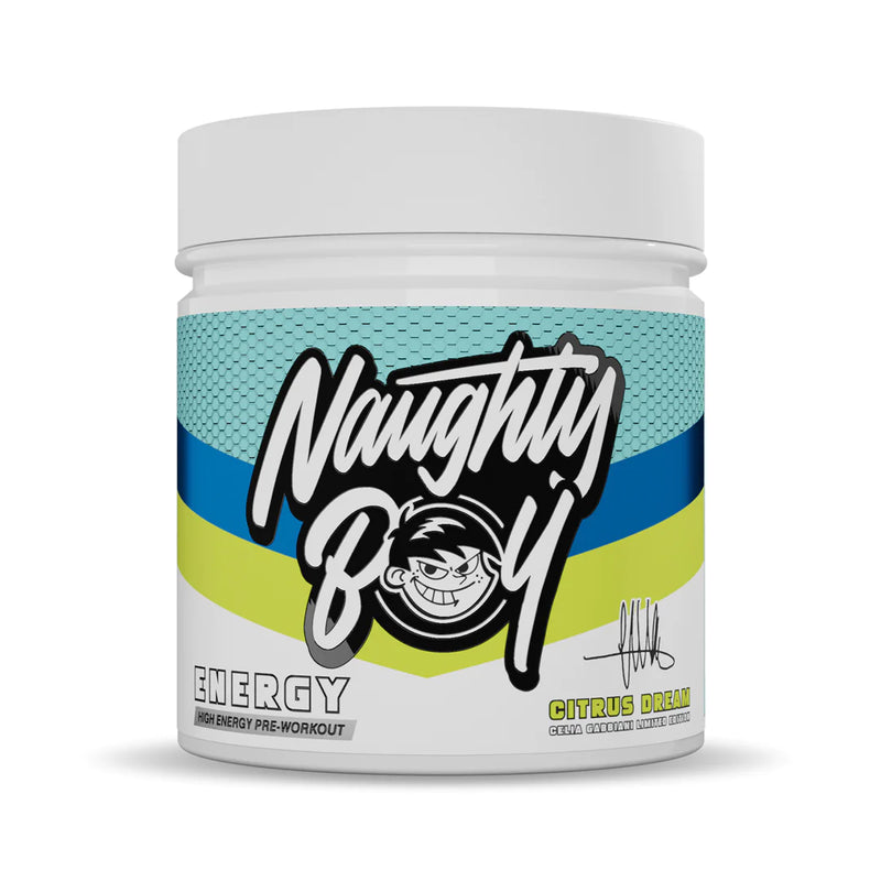Naughty Boy Energy Pre Workout (30 Servings) with FREE SHAKER