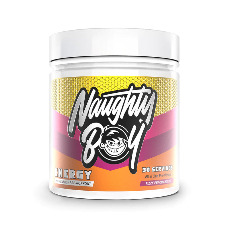 Naughty Boy Energy Pre Workout (30 Servings) with FREE SHAKER