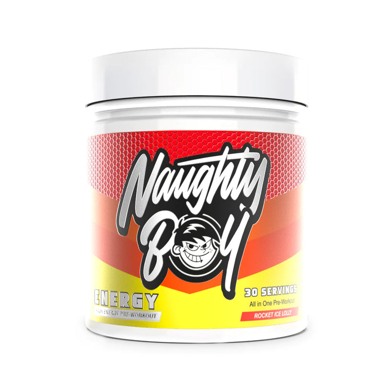 Naughty Boy Energy Pre Workout (30 Servings) with FREE SHAKER
