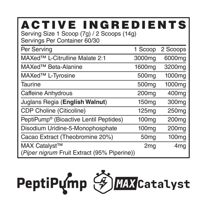 Naughty Boy Menace Pre Workout v2