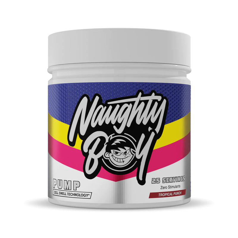 Naughty Boy Pump Stimulant Free Pre Workout (25 Servings)