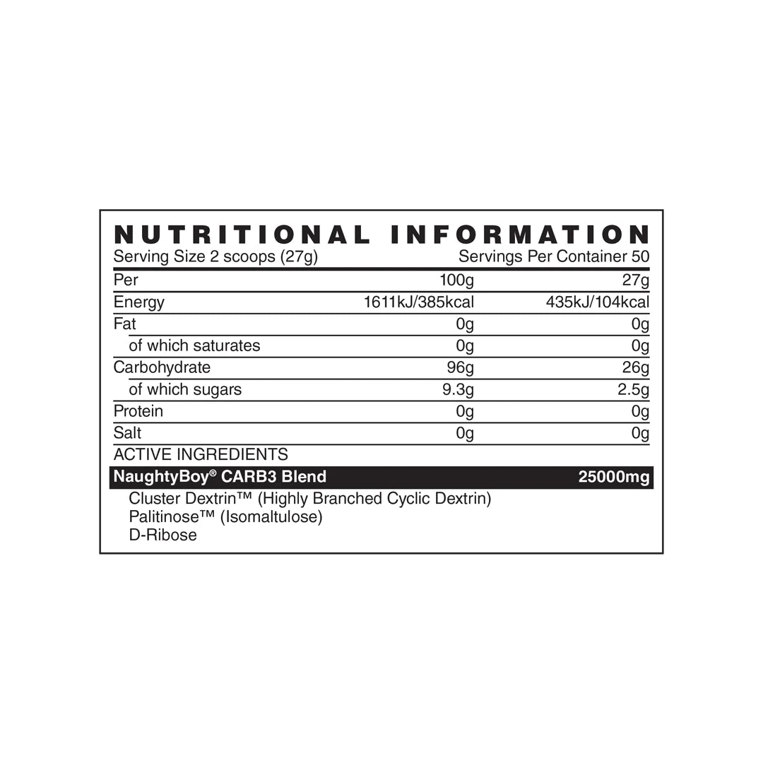 Naughty Boy Winter Soldier Carb 3 (50 Servings / 1.35kg)