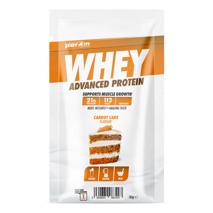 Advanced Protein Powder Per4m Whey Advanced Protein Powder Sample Sachet (1 x 30g) - Build ...