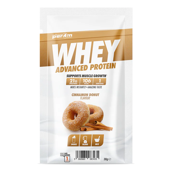 Advanced Protein Powder Per4m Whey Advanced Protein Powder Sample Sachet (1 x 30g) - Build ...