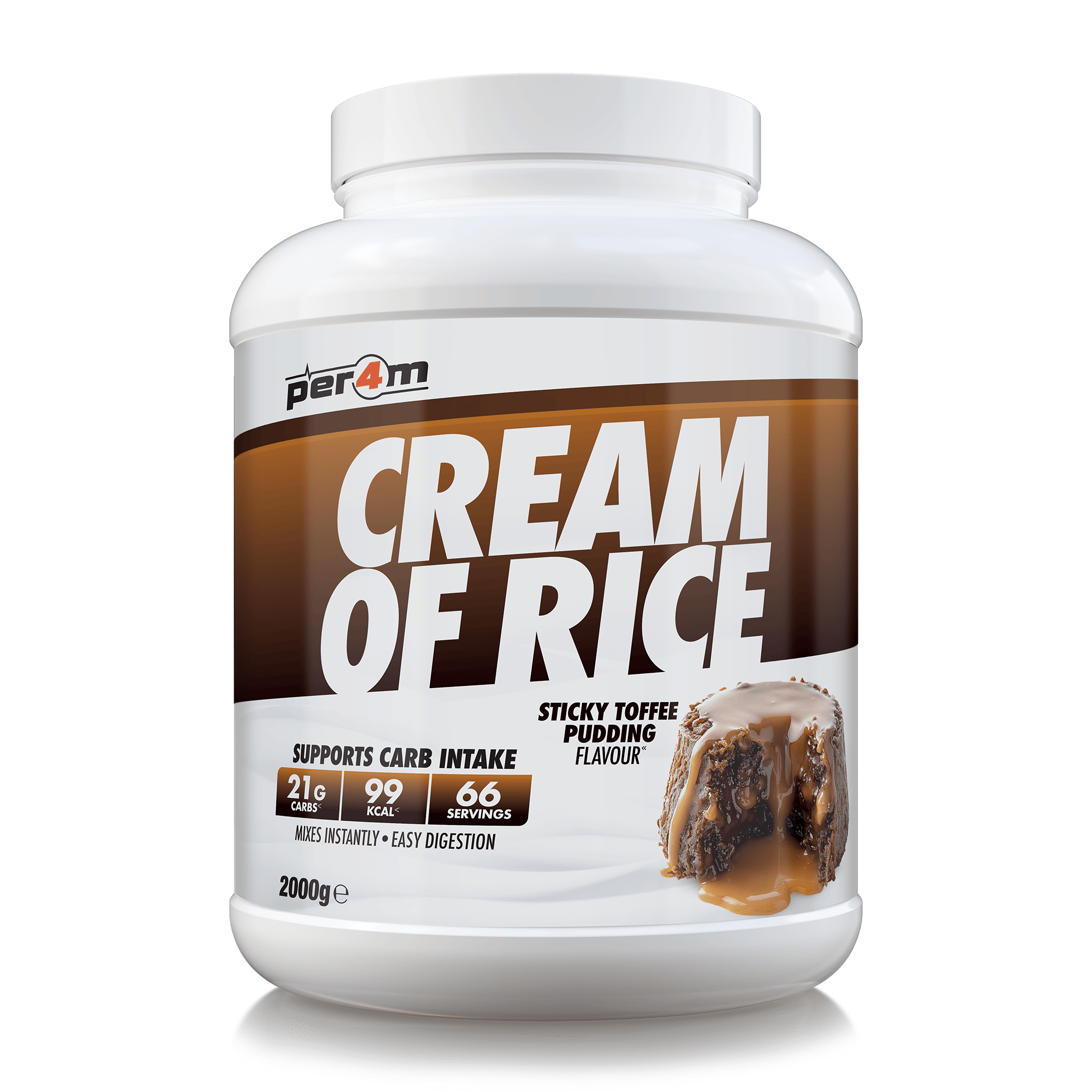 Per4m Cream of Rice Sticky Toffee Pudding 2kg (66 Servings)