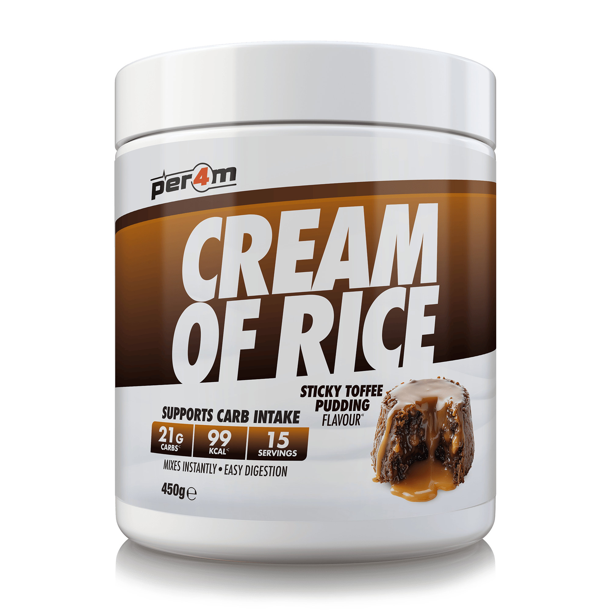Per4m Cream of Rice Sticky Toffee Pudding 450g (15 Servings)