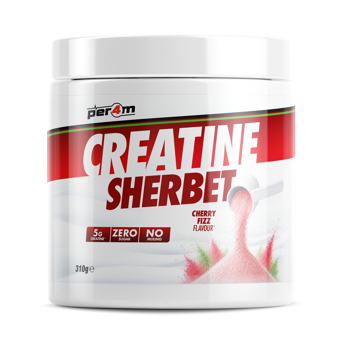 Per4m Creatine Sherbet Cherry Fizz