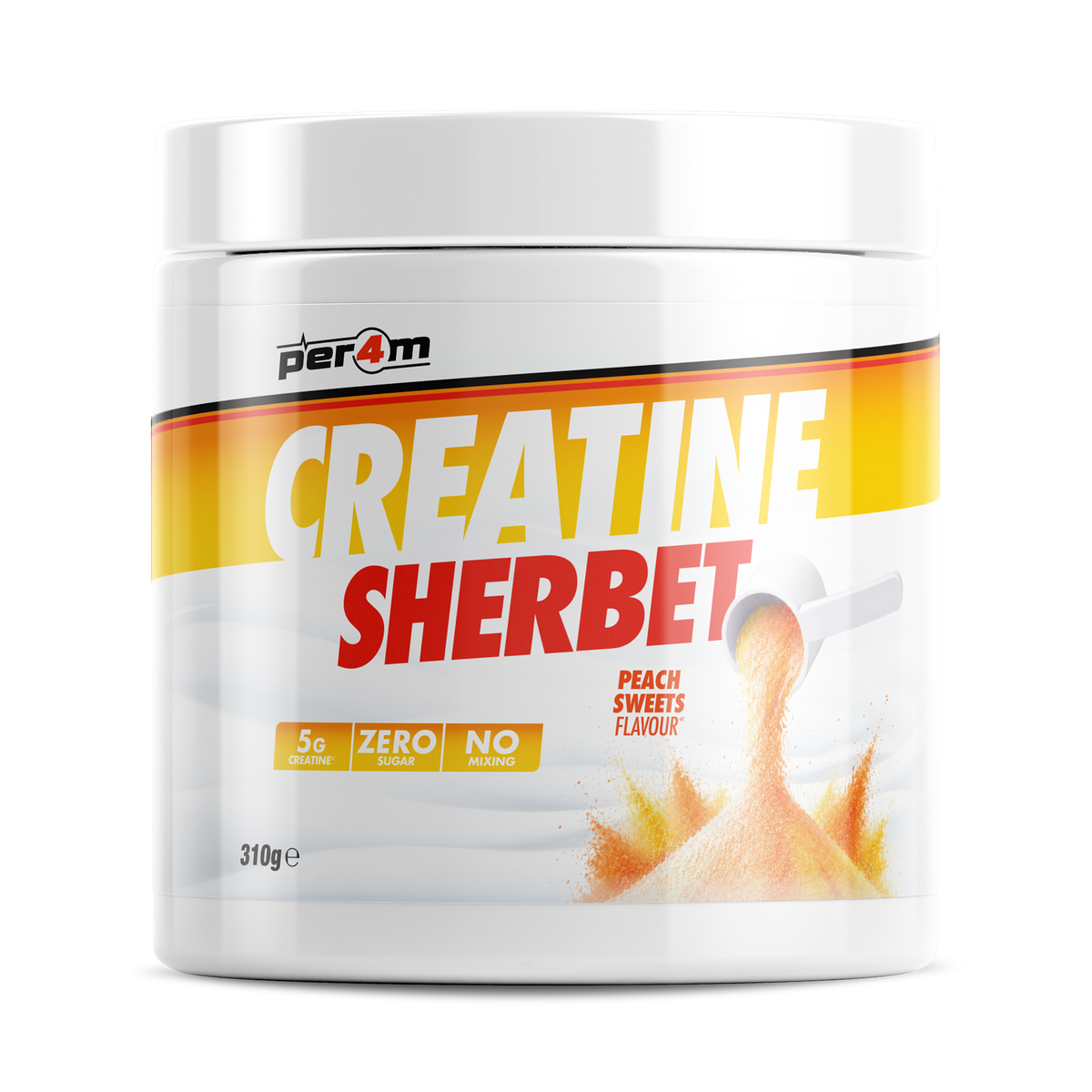 Per4m Creatine Sherbet Peach Sweets