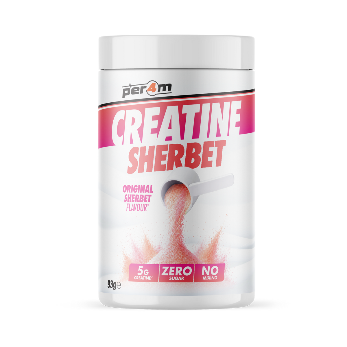 Per4m Creatine Sherbet Original Sherbet 93g Trial Size