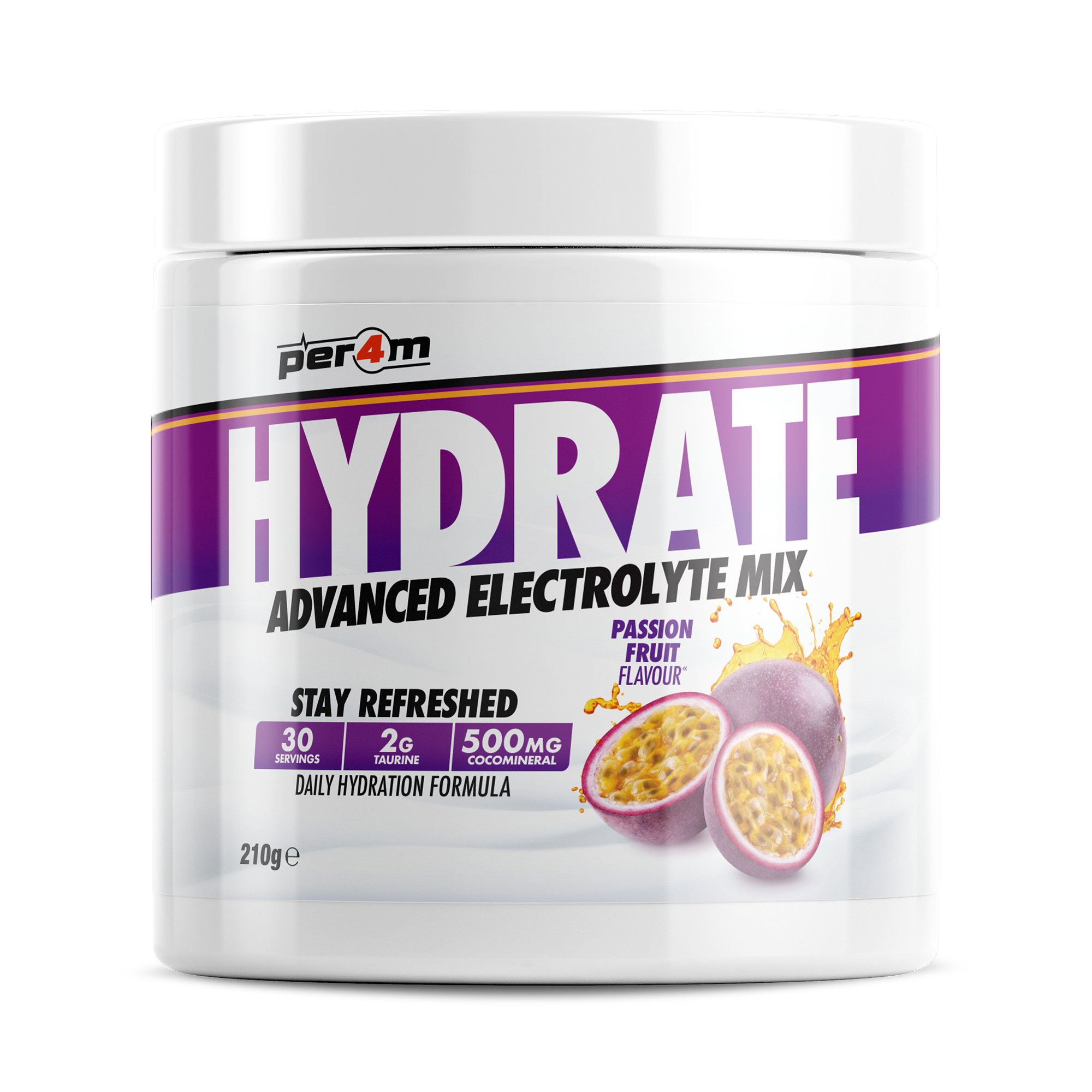 Per4m Hydrate Electrolyte Mix Passion Fruit