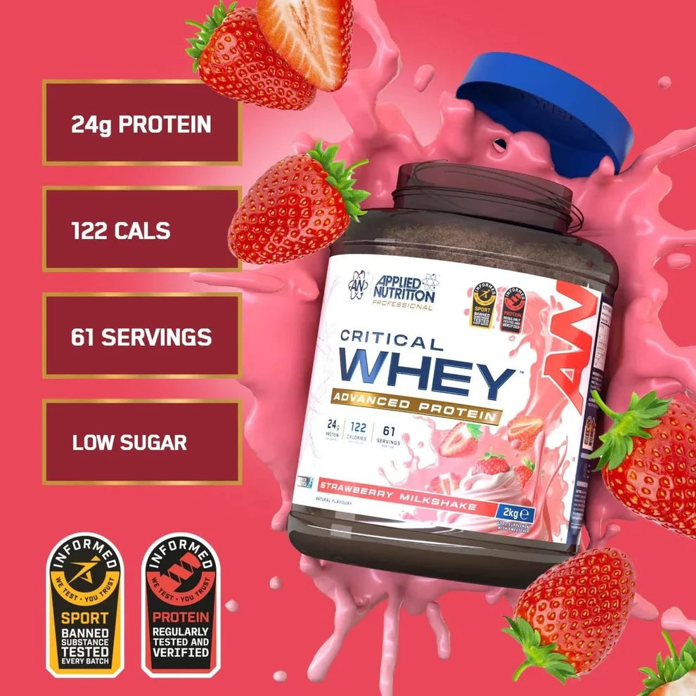 Applied Nutrition NEW Critical Whey Protein Powder