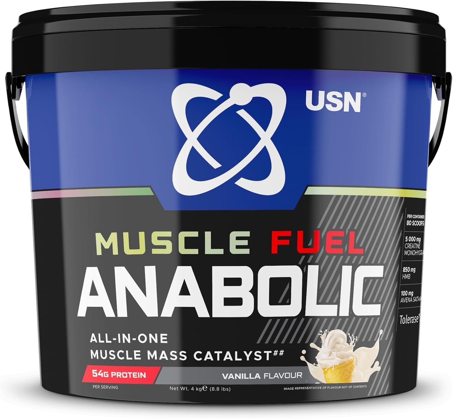 USN Muscle Fuel Anabolic All-In-One Lean Mass Gainer