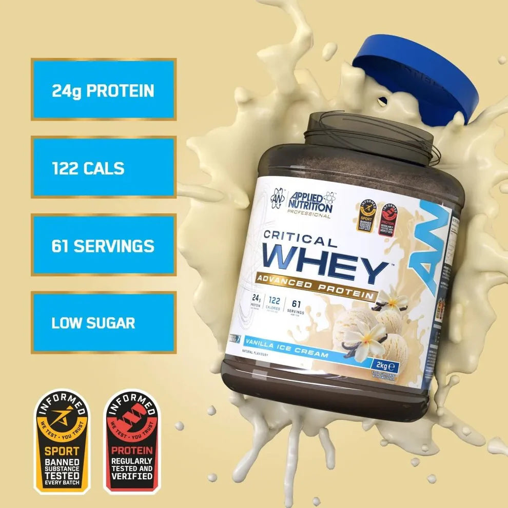 Applied Nutrition NEW Critical Whey Protein Powder