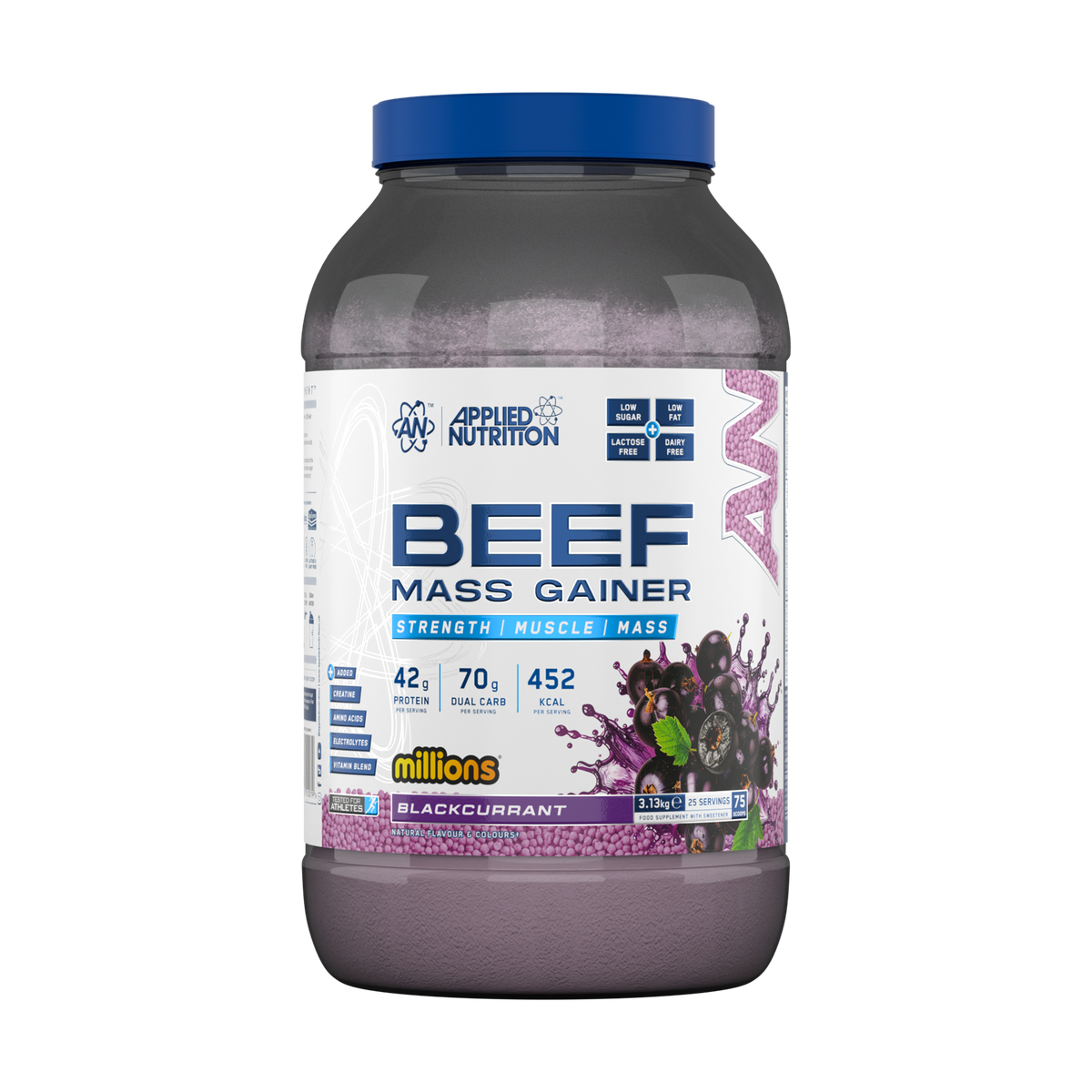 Applied Nutrition Beef XP Gainer 3.13kg Millions Blackcurrant