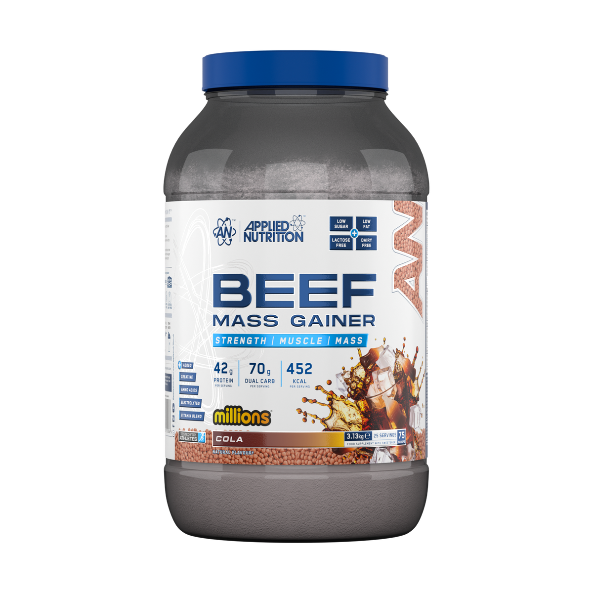 Applied Nutrition Beef XP Gainer 3.13kg Millions Cola