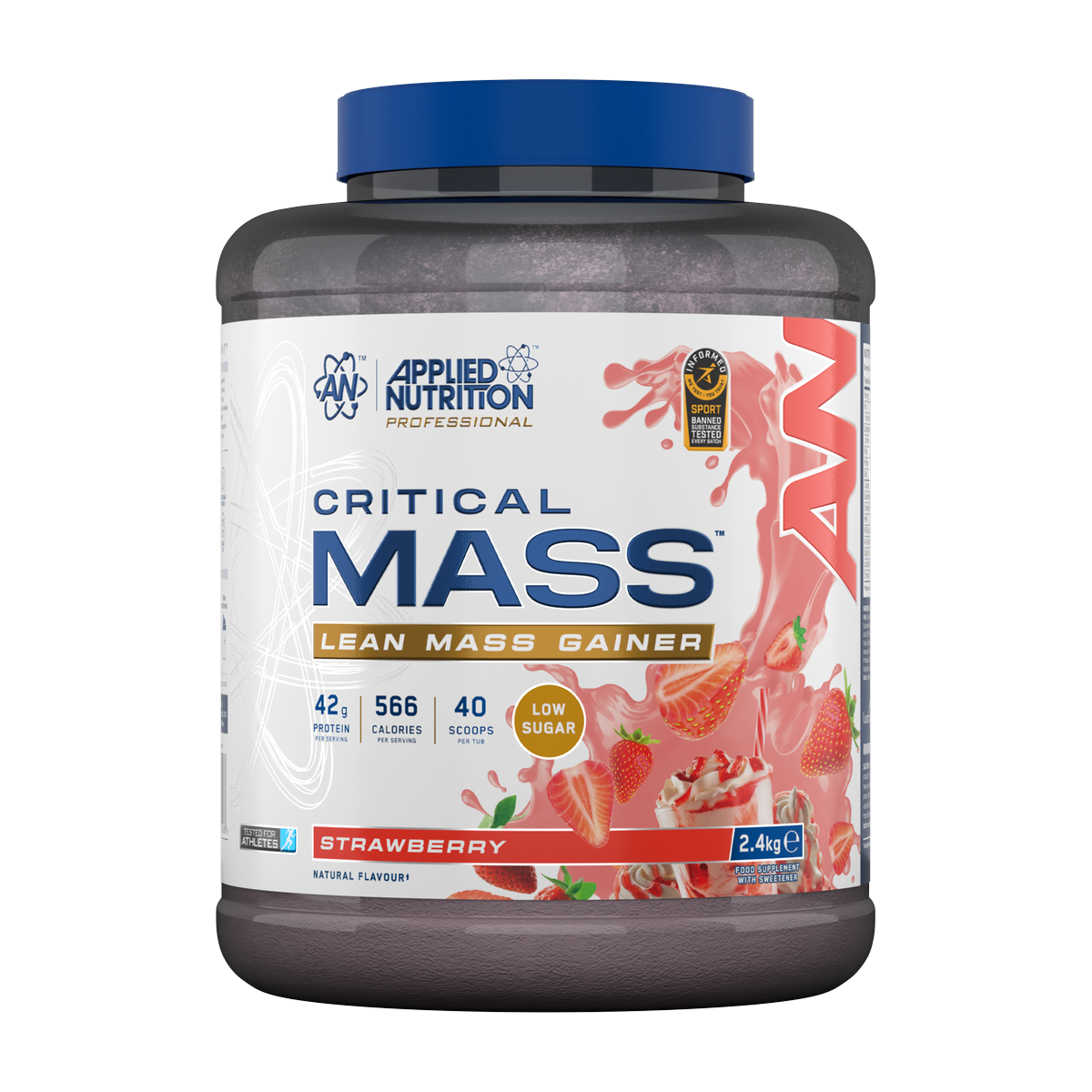 Applied Nutrition Critical Mass Professional 2.4kg Strawberry
