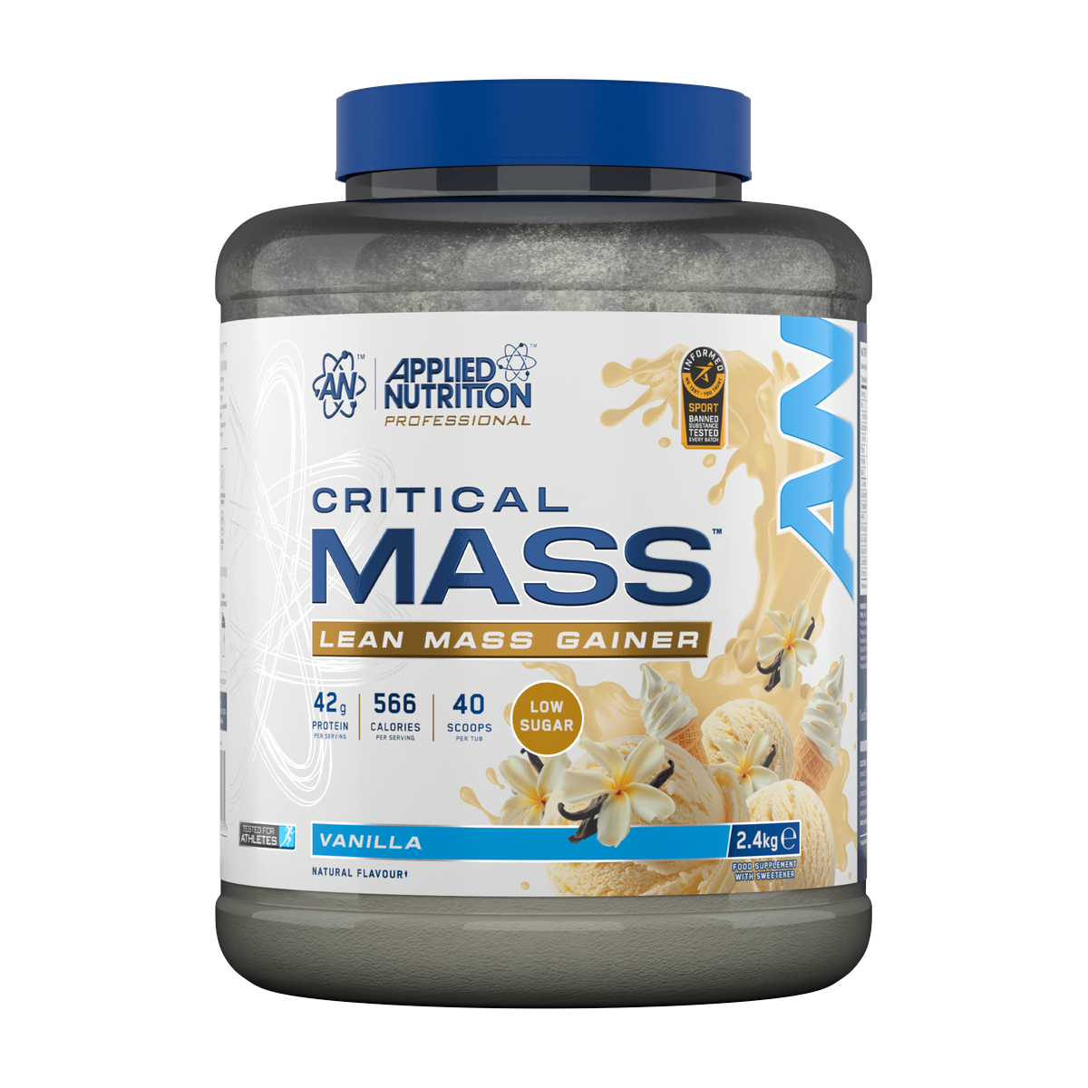 Applied Nutrition Critical Mass Professional 2.4kg Vanilla