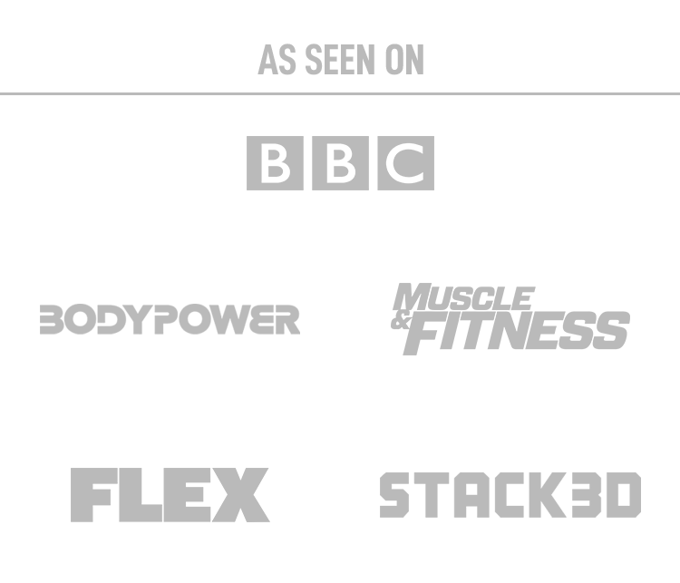 T-Nutrition, as seen on BBC, Body Power, Muscle & Fitness, Flex and Stack3d