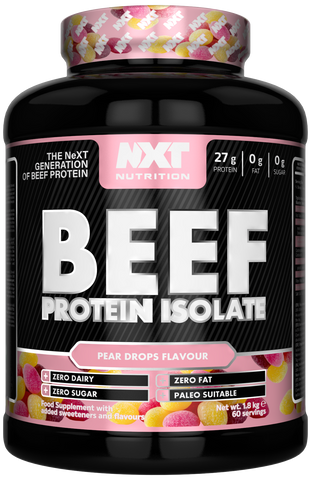 NXT Nutrition Beef Protein Isolate 1.8kg Pear Drops