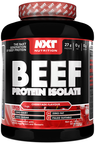 NXT Nutrition Beef Protein Isolate 1.8kg Cherryade