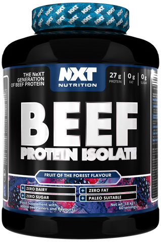 NXT Nutrition Beef Protein Isolate 1.8kg Fruit of the Forest