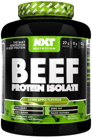 NXT Nutrition Beef Protein Isolate 1.8kg Green Apple