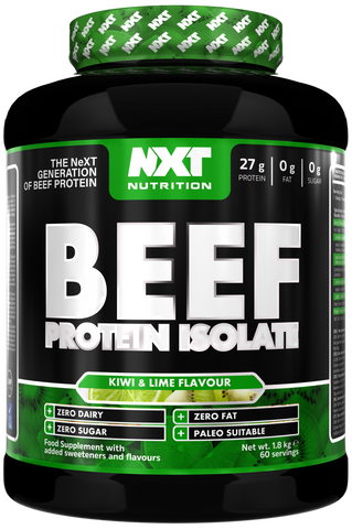 NXT Nutrition Beef Protein Isolate 1.8kg Kiwi and Lime