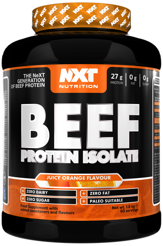 NXT Nutrition Beef Protein Isolate 1.8kg Juicy Orange