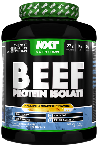 NXT Nutrition Beef Protein Isolate 1.8kg Pineapple and Grapefruit