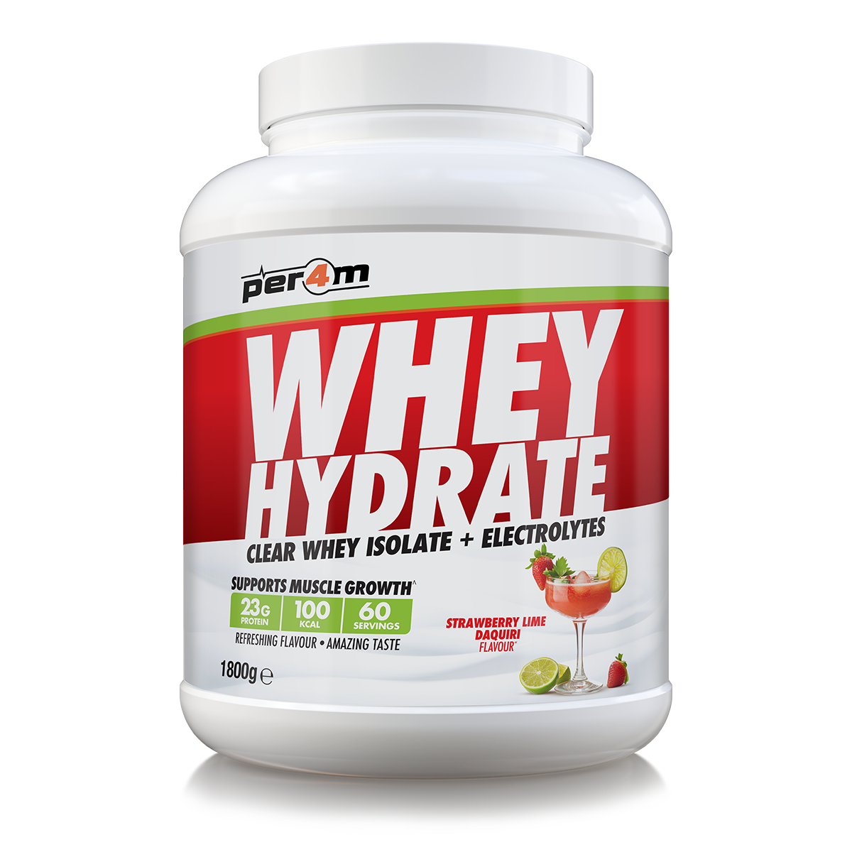Per4m Whey Hydrate Strawberry Lime Daquiri 1.8kg