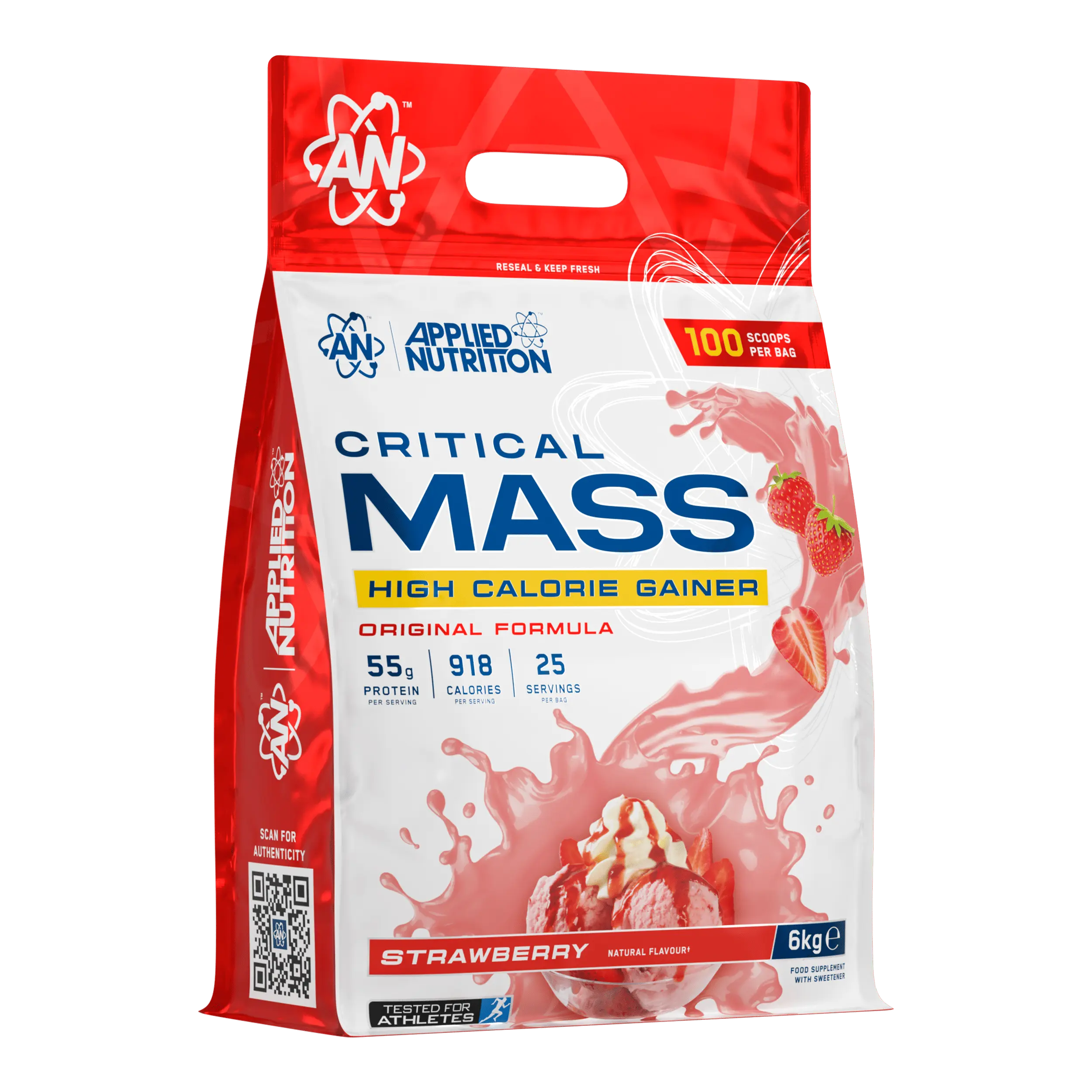 Applied Nutrition Critical Mass Original 6kg Strawberry