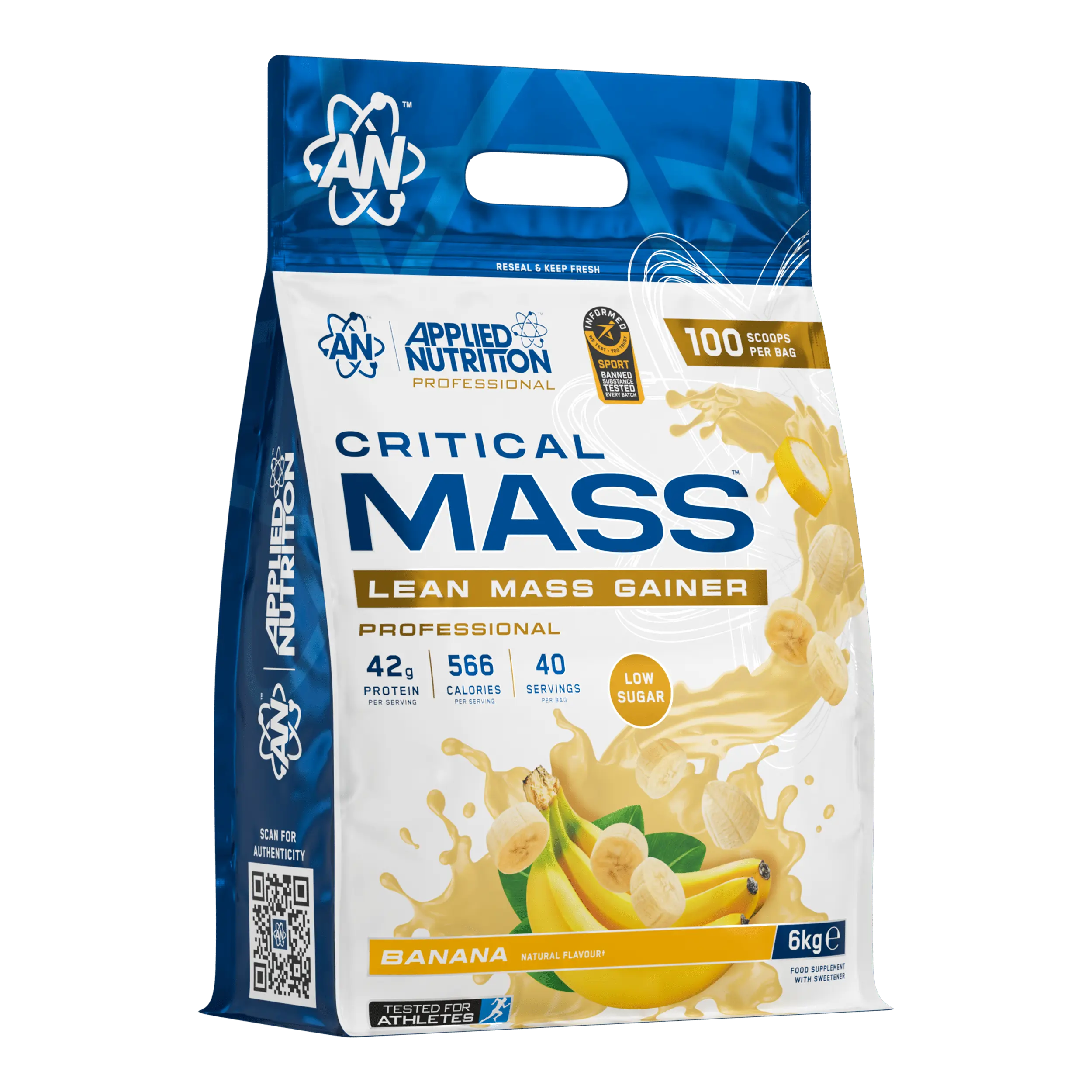 Applied Nutrition Critical Mass Professional 6kg Banana
