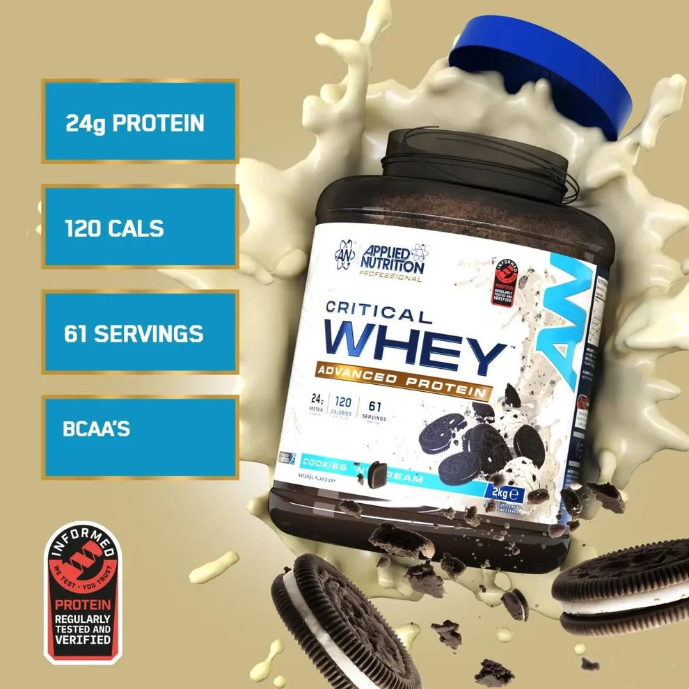 Applied Nutrition NEW Critical Whey Protein Powder